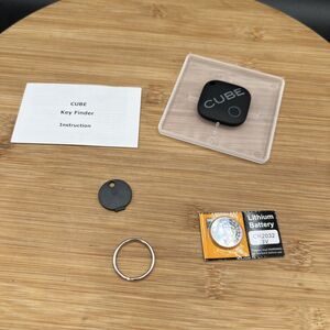 Cube Tracker Key Finder, Phone Finder, Replaceable Battery, Waterproof